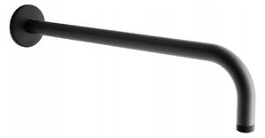 Mexen KAI, podomietkové rameno 40cm + sprchová hlavica ?30cm, čierna, 79230-70 + 79211-70