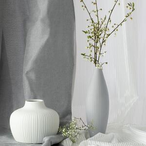AmeliaHome Keramická váza Thali šedá
