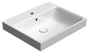 GSI, NUBES keramické umývadlo 60x50 cm, biela ExtraGlaze, 9631111