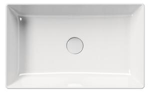 GSI KUBE X keramické umývadlo na dosku, 60x37cm, biela ExtraGlaze