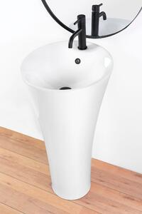 Rea Agnes voľne-stojace umývadlo, 87 x 45 cm, biela, REA-U9906