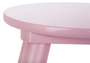 Ružová detská stolička STOOL PINK