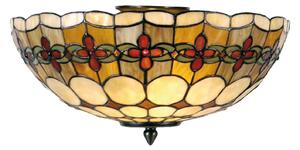 Závesné svietidlo Tiffany Oxford - Ø 40*24 cm 2x E14 / Max 40W - Clayre & Eef