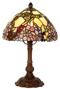 Stolová lampa Tiffany - Ø 22 * ​​32 cm 1x E14 - Clayre & Eef