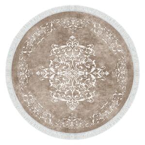 Conceptum Hypnose Okrúhly koberec Tapis 100 cm béžový