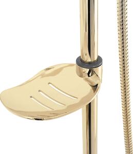 Rea Luis, sprchový set s vaňovým výtokom, zlatá lesklá, REA-P7006
