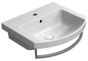 GSI, NORM keramické umývadlo oblé 51x45 cm, biela ExtraGlaze, 8646111