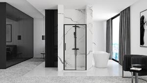 Rea - Posuvné sprchové dvere Rapid Slide 160 čierna, REA-K6406