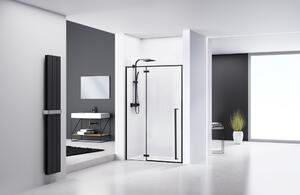 Rea - FARGO Black sprchové dvere - čierna MAT ,110 x 195 cm, REA-K6325