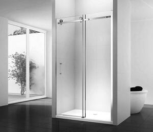 Rea Nixon, posuvné sprchové dvere 140x190 cm, ľavé, 8mm číre sklo, chrómový profil, REA-K5006