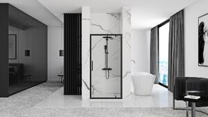 Rea - RAPID SWING jednokrídlové sprchové dvere, čierny, 70 x 195 cm, REA-K6407