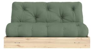 Zelená rozkladacia pohovka 145 cm Flip – Karup Design
