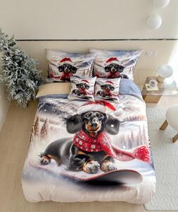 3D flanelové obliečky z mikrovlákna FROSTY RIDER farebné + obliečka na vankúšik 40x50 cm zadarmo Rozmer obliečky: 70 x 90 cm | 140 x 200 cm