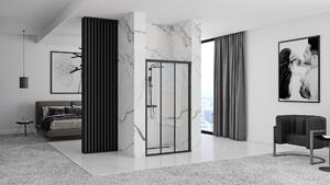 Rea - ALEX black sprchové posuvné dvere 100 x 190 cm, čierna, REA-K9639