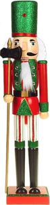 Luskáčik Vojak 55 cm Perleťový (bytová dekorácia na Vianoce)