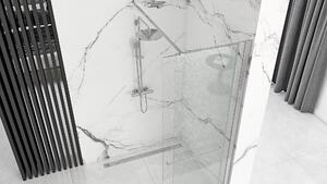 Rea Cortis, posuvná sprchová zástena 100x195cm, 6mm číre sklo, chrómový profil, REA-K7210
