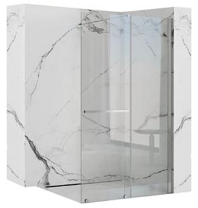 Rea Cortis, posuvná sprchová zástena 100x195cm, 6mm číre sklo, chrómový profil, REA-K7210