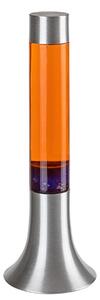 RABALUX 76026 Poppilol lávová lampa D55mm LED 25W/34lm 3000K strieborná, oranžová