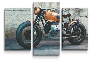Sablio Obraz - 3-dílný Motorka - 75x50 cm