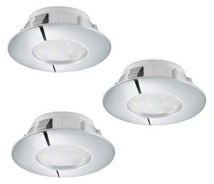 Eglo 95808 - SADA 3x LED podhľadové svietidlo PINEDA LED/6W/230V