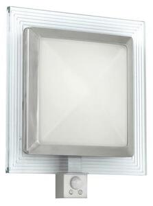 EGLO 88163 - Vonkajšie nástenné svietidlo s čidlom PALI 1xE27/15W + LED/1,28W