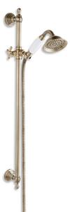 Novaservis Sprchové súpravy - Sprchová súprava Retro s tyčou, ručnou sprchou, hadicou a držiakom, bronz, KITRETRO,46