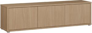 NÍZKA KOMODA, farba duba, 154,2/42,5/34,9 cm Carryhome - TV nábytok, Online Only