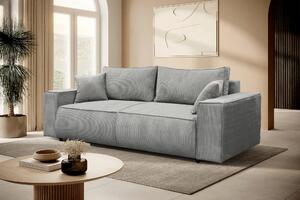 ROZKLADACIA POHOVKA, textil, sivá MID.YOU - Sedačky, Online Only