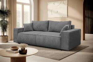 ROZKLADACIA POHOVKA, textil, tmavosivá MID.YOU - Sedačky, Online Only