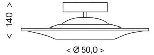 Brilagi - LED Prisadený luster VERANO LED/15W/230V