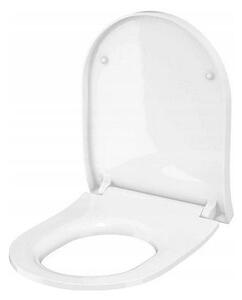 Cersanit Inverto závesná wc misa StreamOn 52 x 35,5 cm + pomaly-padajúce sedátko, Biela, S701-432