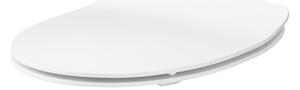Cersanit Moduo/Delfi WC sedátko z duroplastu s pomalým zatváraním, biela, K98-0138