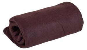 Deka Fleece tmavo hnedá 150x200cm TiaHome
