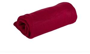 Deka Fleece bordová 150x200cm TiaHome