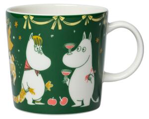 Arabia Hrnček Moomin Gift of Love 0,3l, zelený