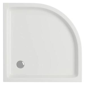 Cersanit TAKO sprchová vanička 90x90x16 cm, štvrťkruhová, biela, S204-004
