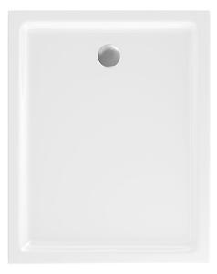 Cersanit TAKO sprchová vanička 100x80x4 cm, obdĺžniková, biela, S204-019