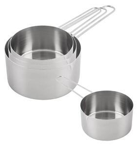 Orion Kuchynské odmerky do dóz, sada 4ks kovové, od 60ml po 250ml