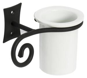 METAFORM REBECCA pohár, keramika, čierna mat