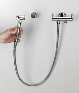 Sapho Dvojventil s bidetovou sprchou s napojením WC nádrže, chróm