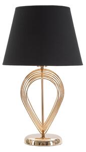 Čierna stolová lampa Mauro Ferretti Maxt, ø 32,5 cm