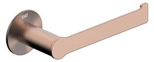 Držiak toaletného papiera SAT Cool brúsený rose gold SATDCO26BRG