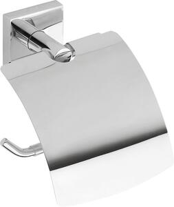 Sapho X-SQUARE držiak toaletného papiera s krytom, chróm