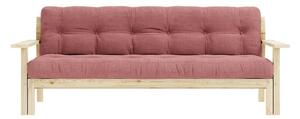Ružová rozkladacia pohovka 218 cm Unwind - Karup Design