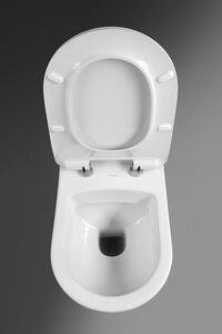Sapho, PAULA závesná WC misa, 35,5x50cm, biela, TP325