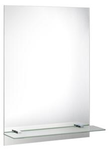 AQUALINE Zrcadlo s policí 50x70cm, včetně závěsů 22429-01