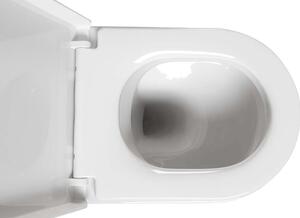 Aqualine MODIS závesná WC misa, 36x52cm, biela