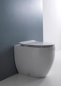 Kerasan FLO WC sedátko, SLIM, Soft Close, biela