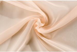 Záclona v lososovoružovej farbe 300x260 cm Voile - Mendola Fabrics