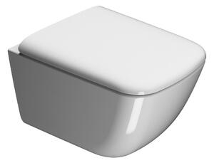 GSI SAND WC sedátko, biela/chróm